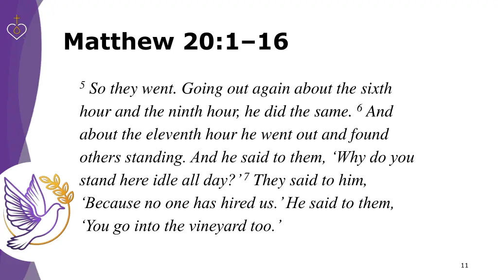 matthew 20 1 16 1