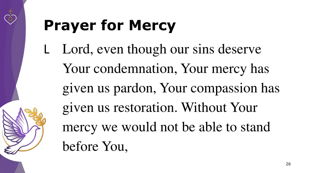 prayer for mercy