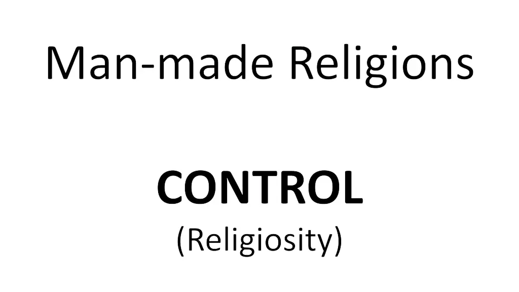 man made religions