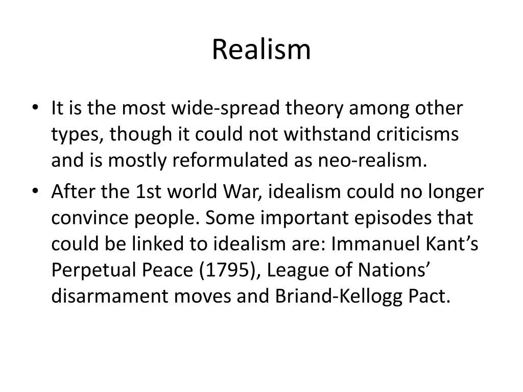 realism 1