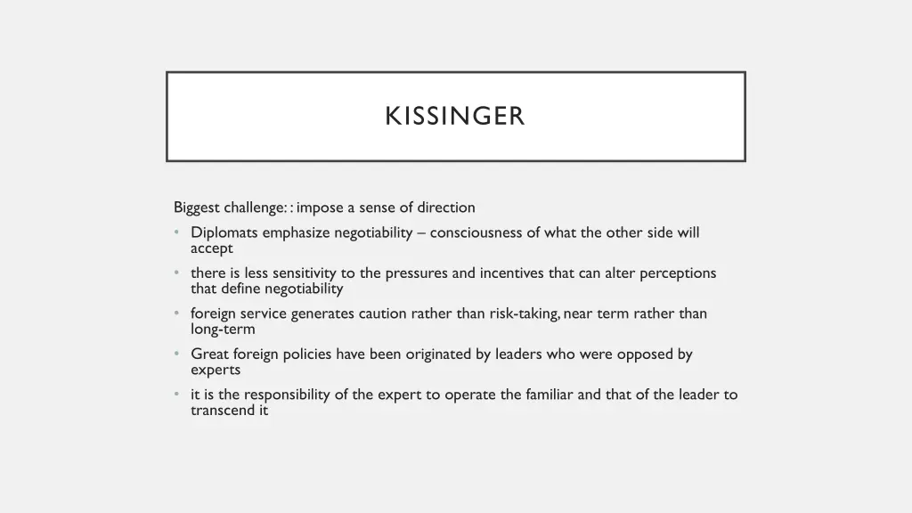 kissinger 1