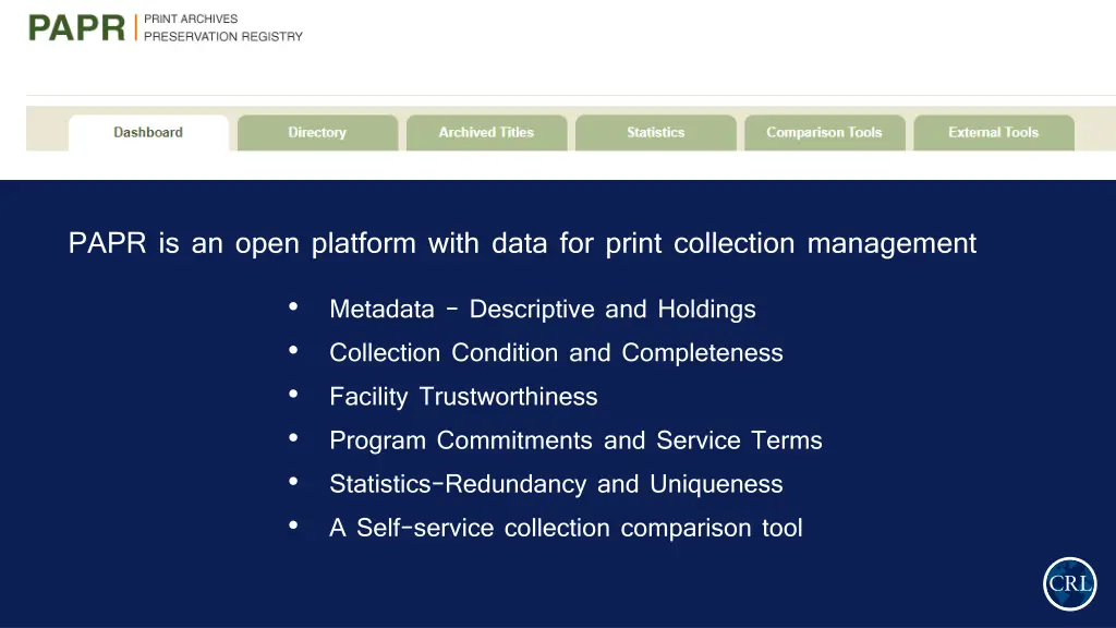 papr is an open platform with data for print