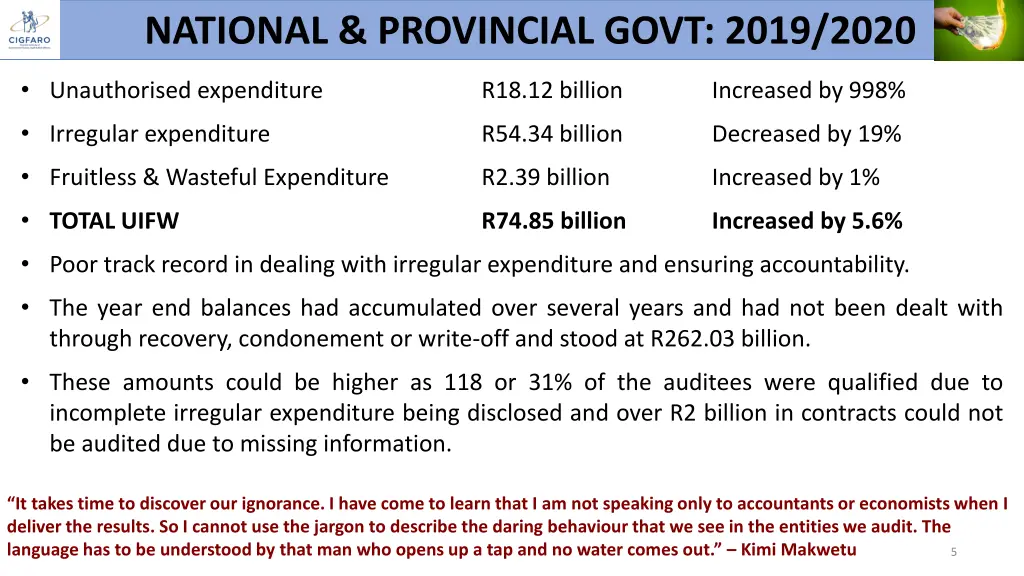 national provincial govt 2019 2020