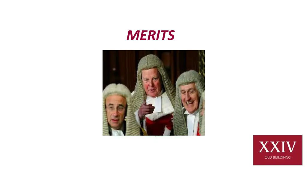 merits