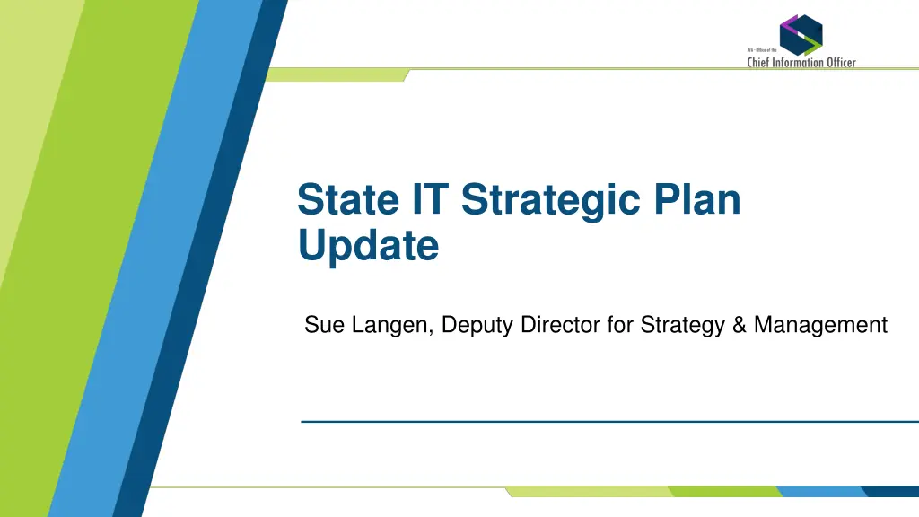 state it strategic plan update