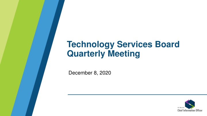 technology services board quarterly meeting