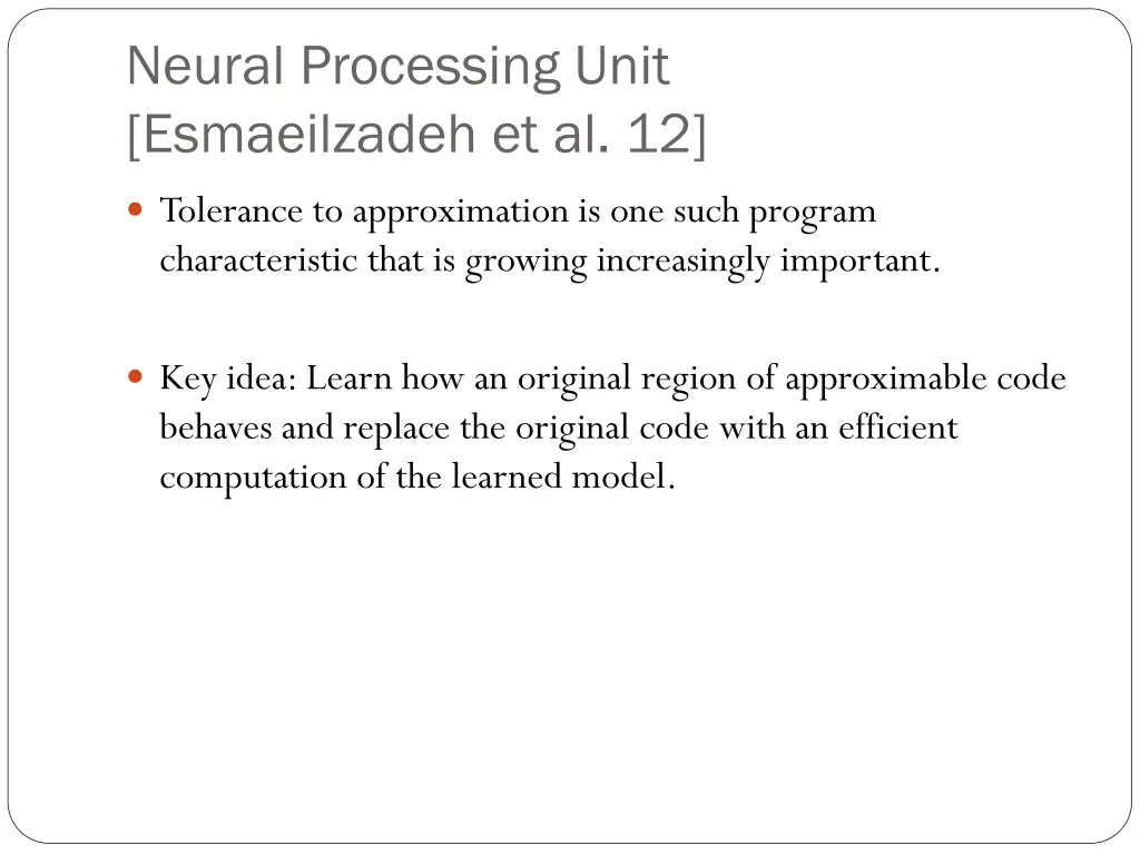 neural processing unit esmaeilzadeh et al 12