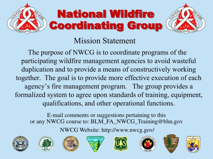 national wildfire national wildfire coordinating