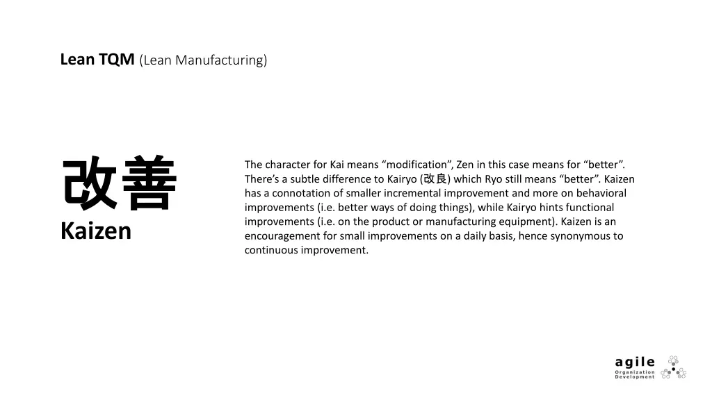 lean tqm lean manufacturing 8