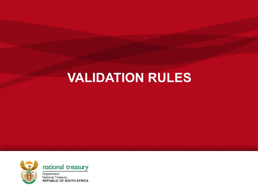 validation rules