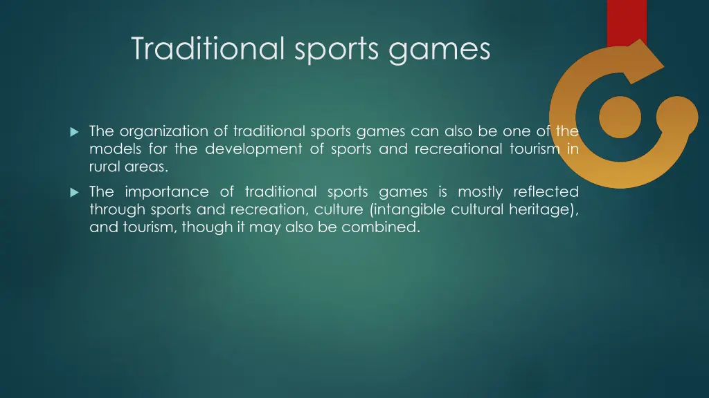 traditional sports games