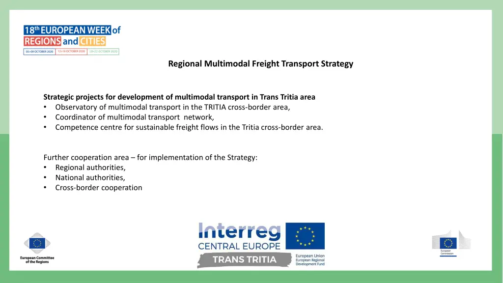 regional multimodal freight transport strategy 1