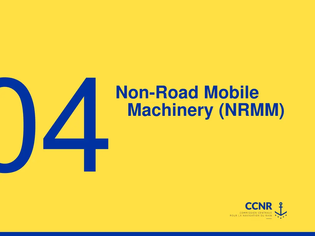 non road mobile machinery nrmm