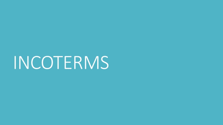 incoterms