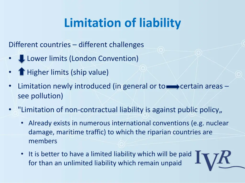 limitation of liability