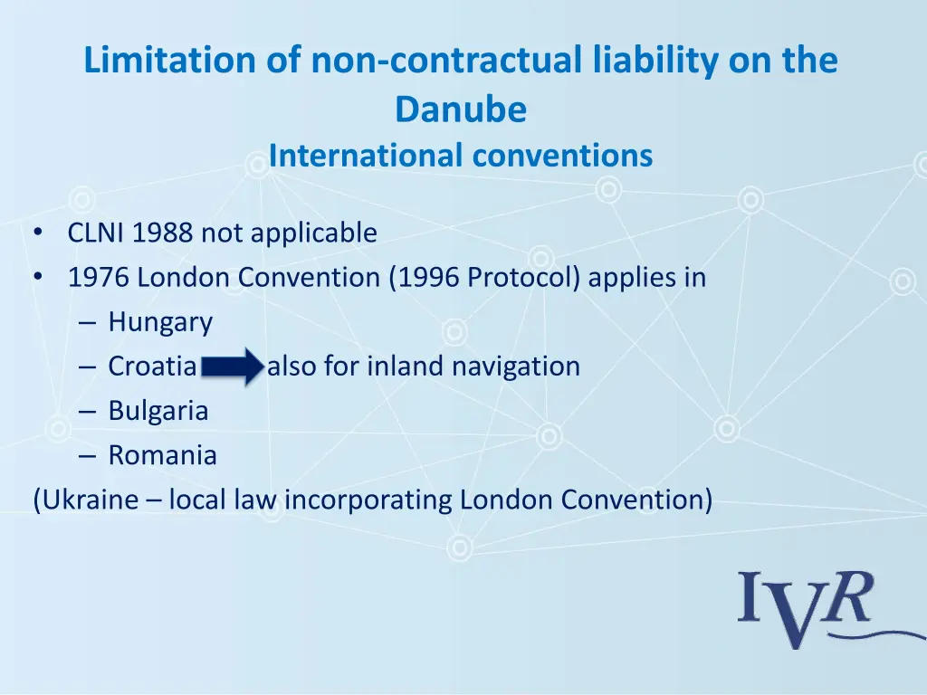 limitation of non contractual liability