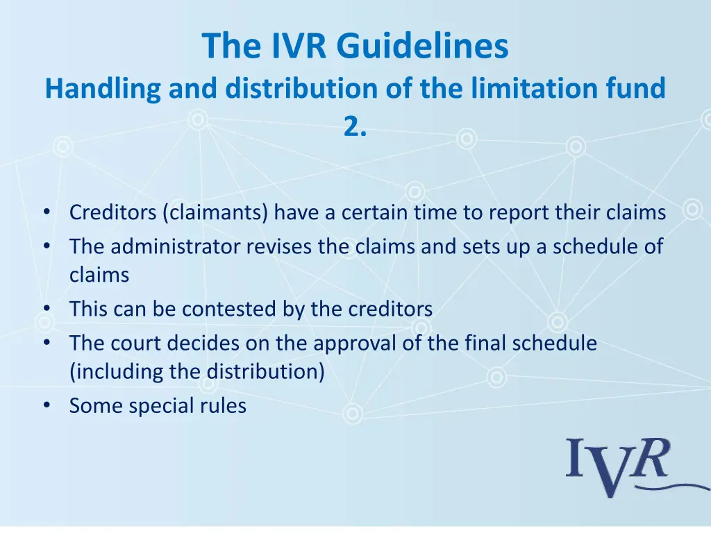 the ivr guidelines 2