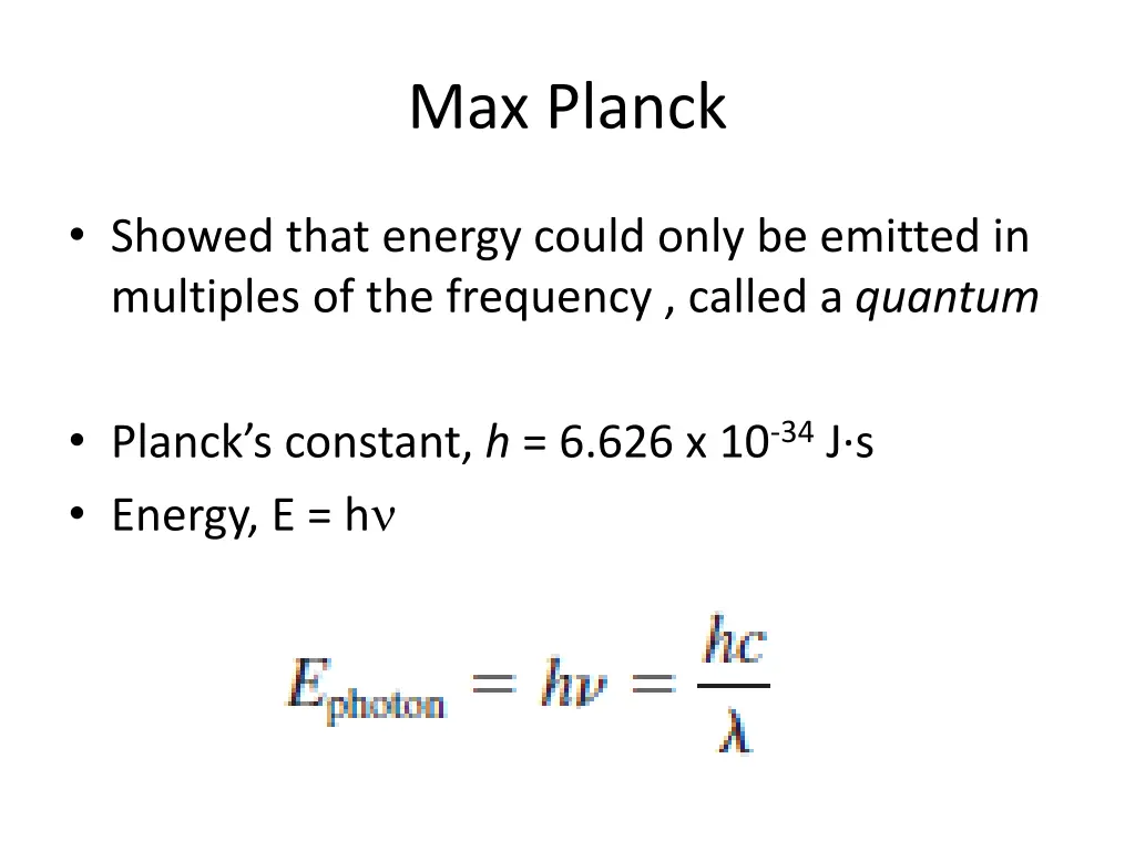 max planck