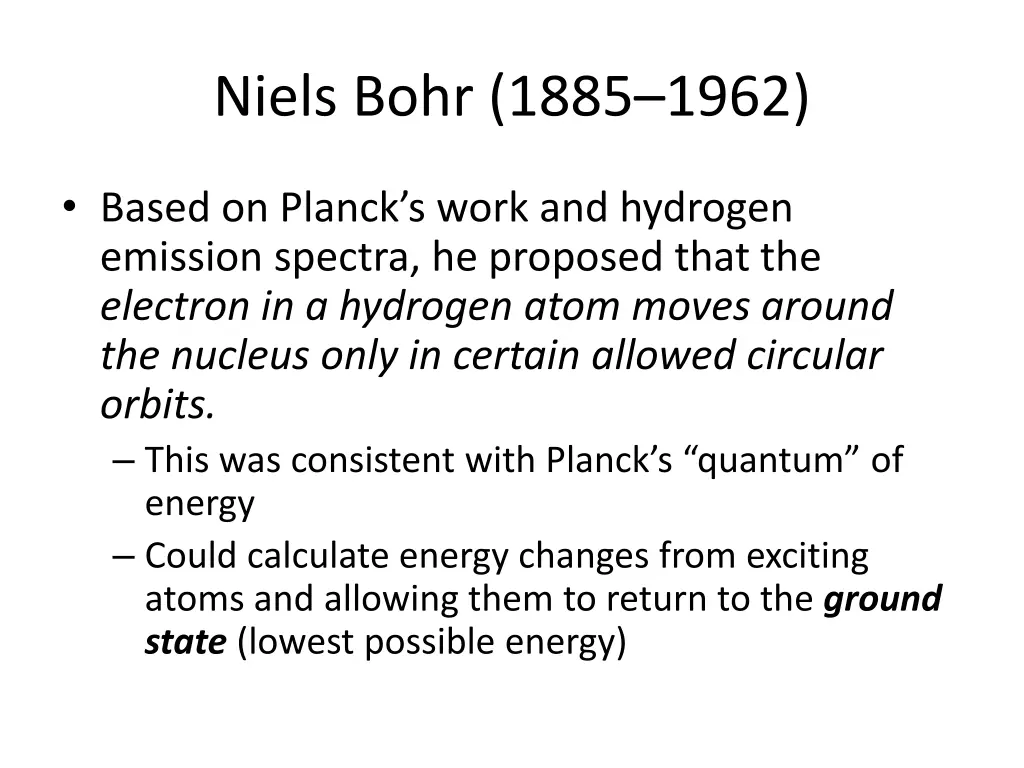 niels bohr 1885 1962