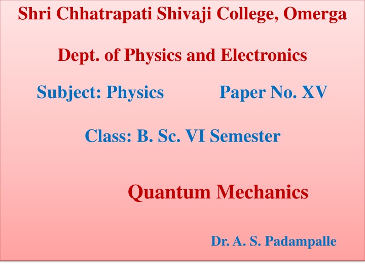 shri chhatrapati shivaji college omerga