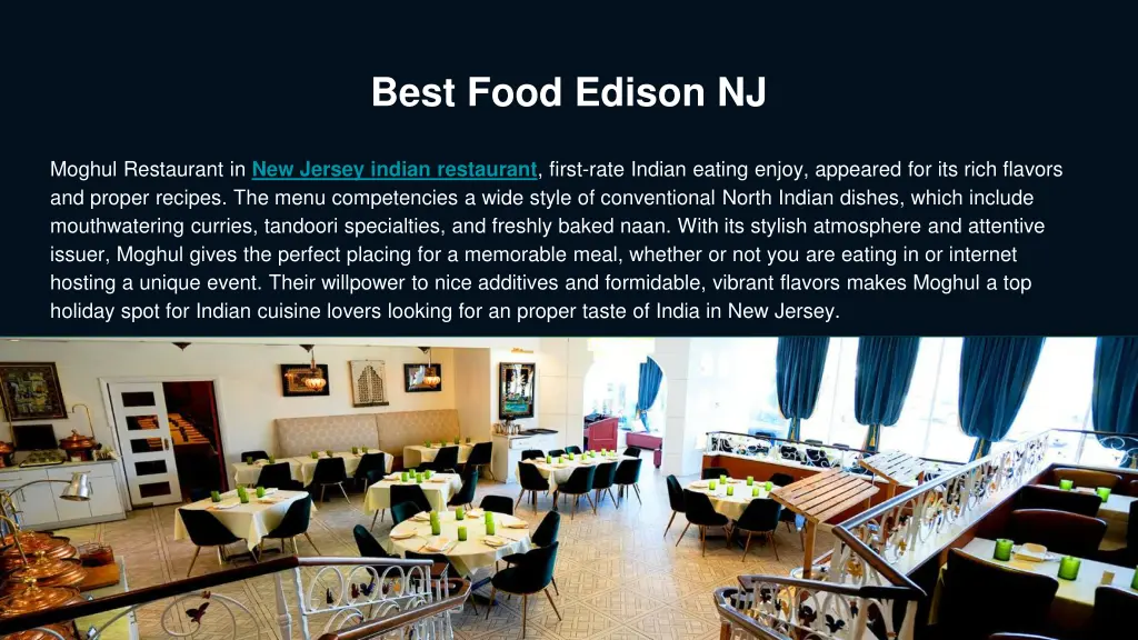 best food edison nj