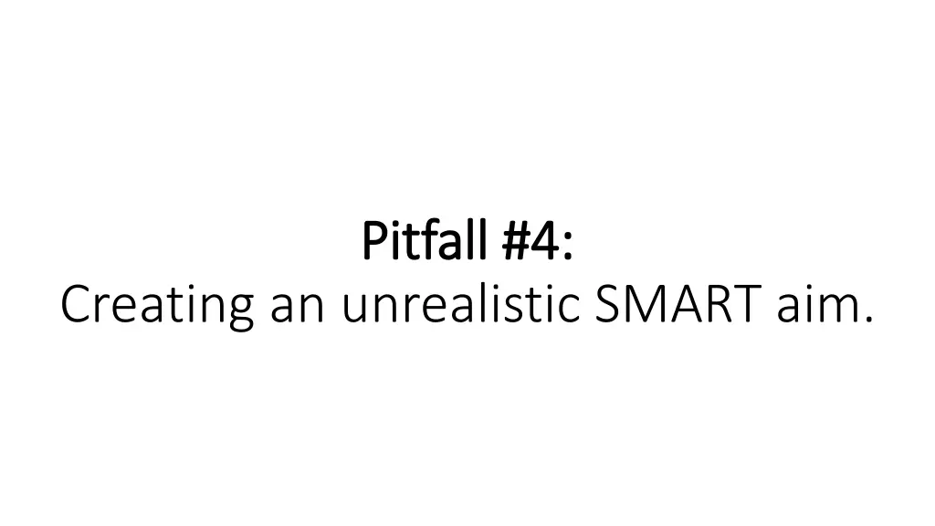 pitfall 4 pitfall 4