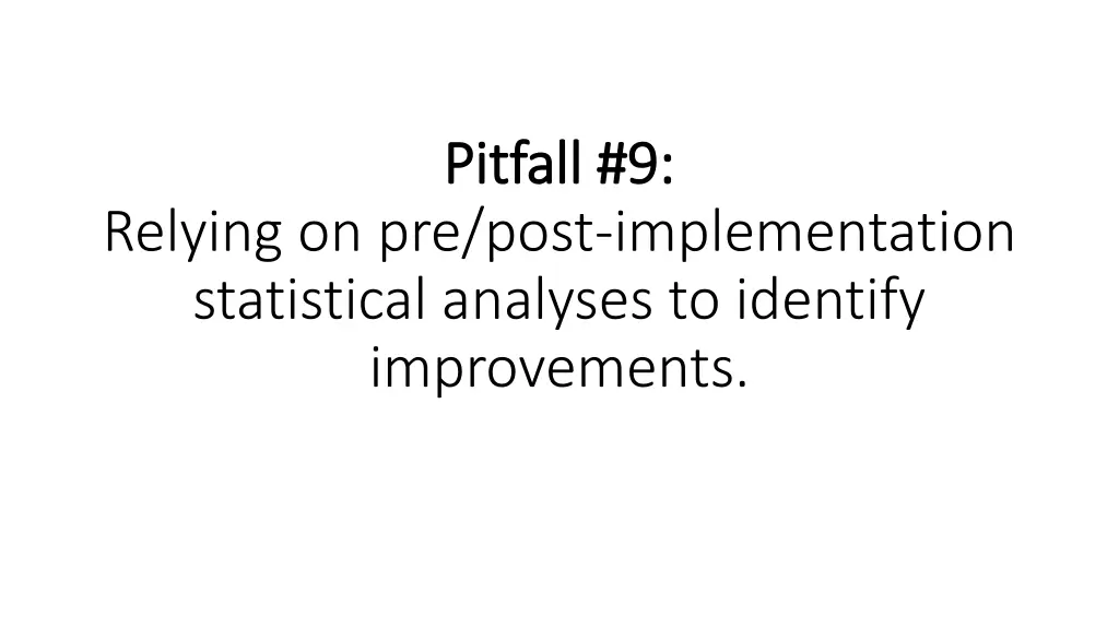 pitfall 9 pitfall 9