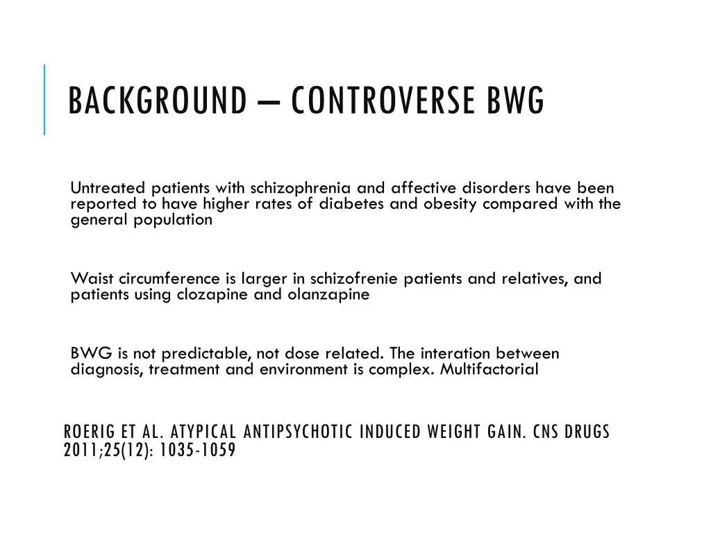 background controverse bwg