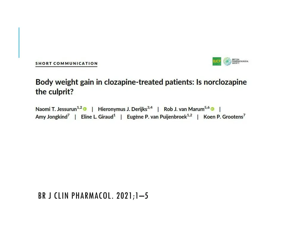 br j clin pharmacol 2021 1 5