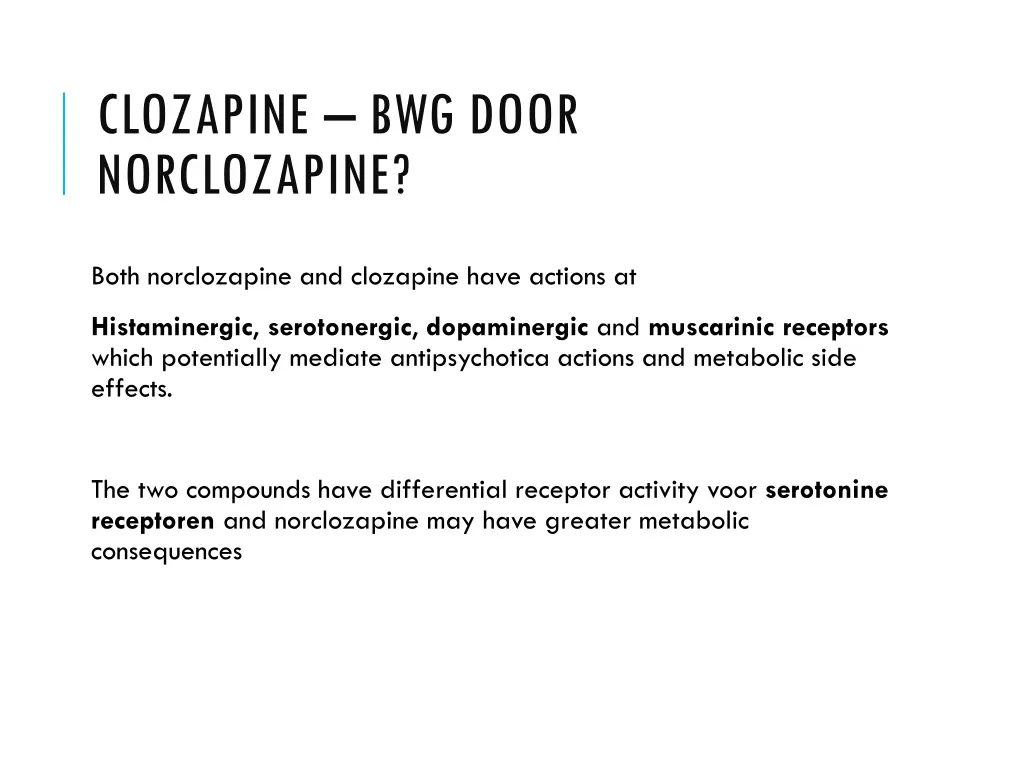 clozapine bwg door norclozapine 1