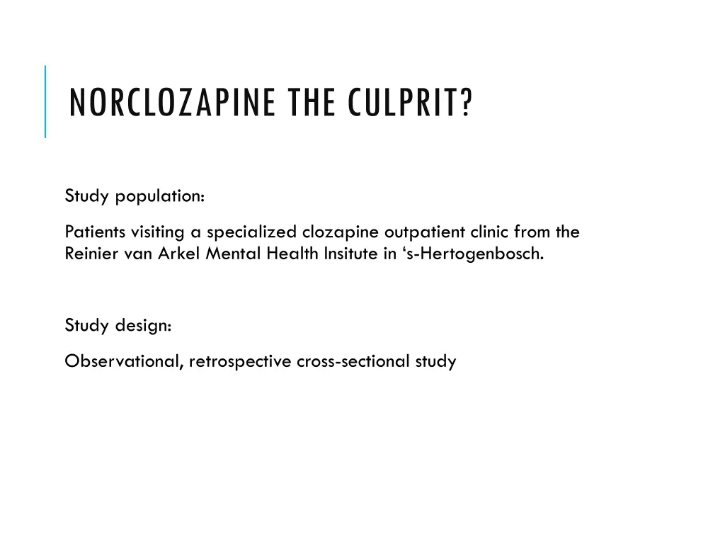 norclozapine the culprit 3