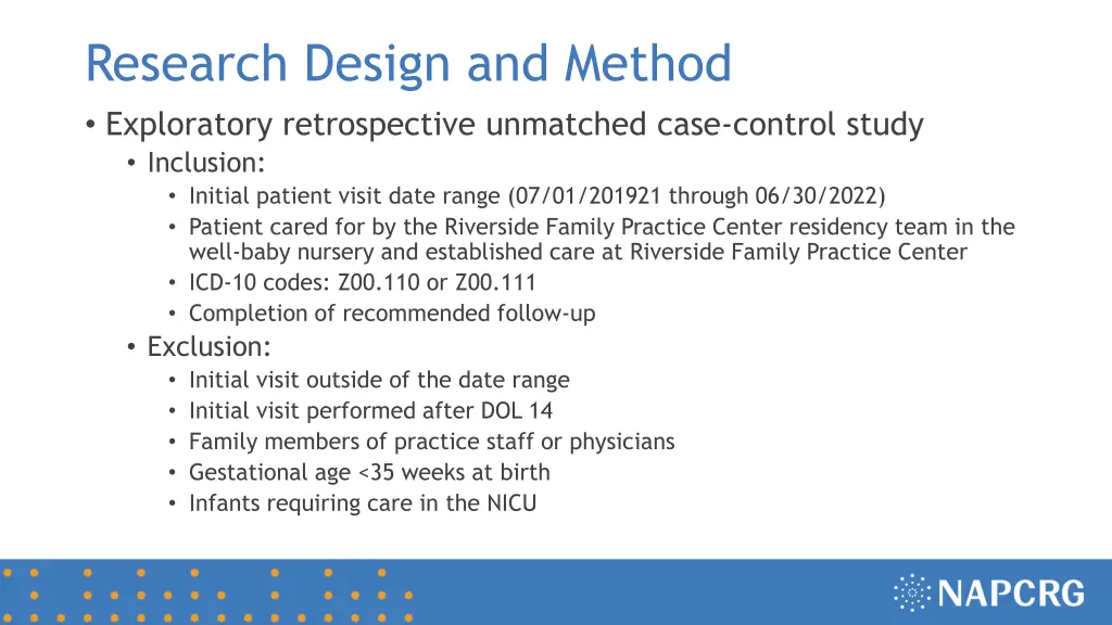 research design and method exploratory