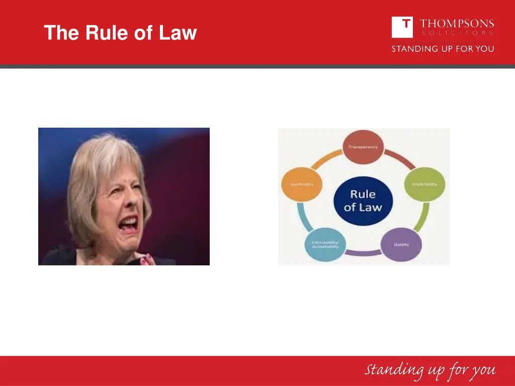 the rule of law