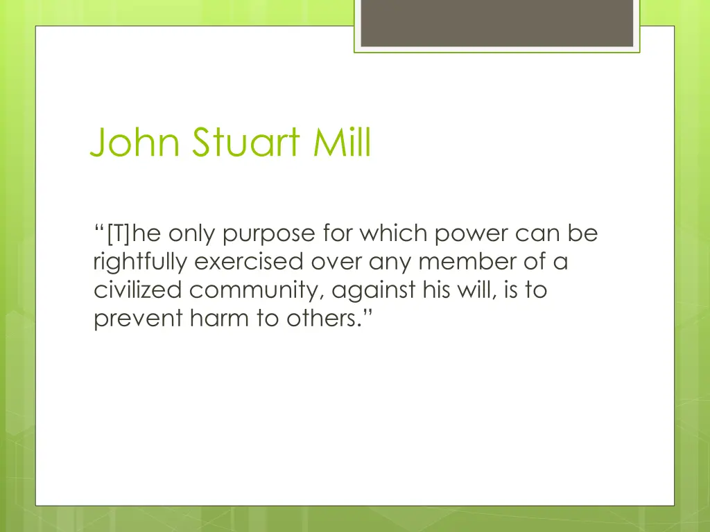 john stuart mill