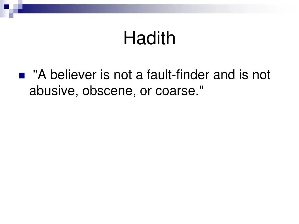 hadith 5