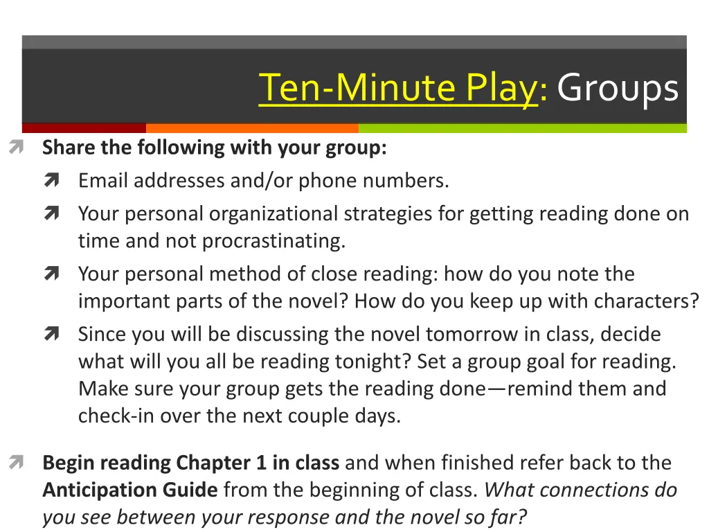 ten minute play groups