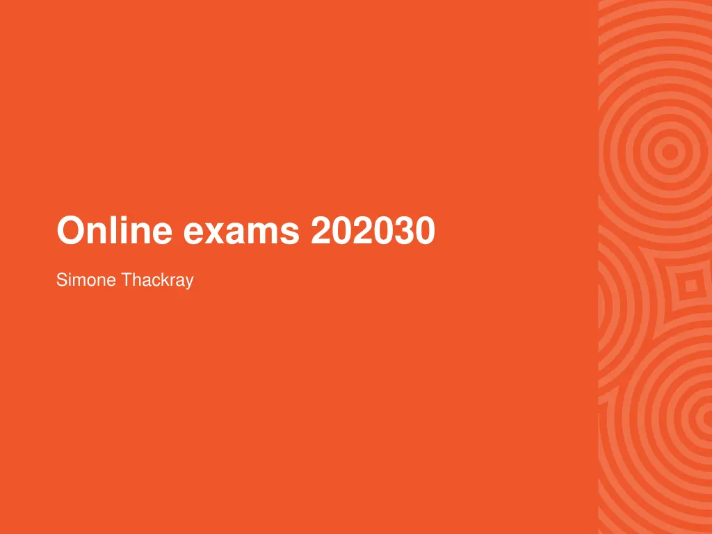 online exams 202030