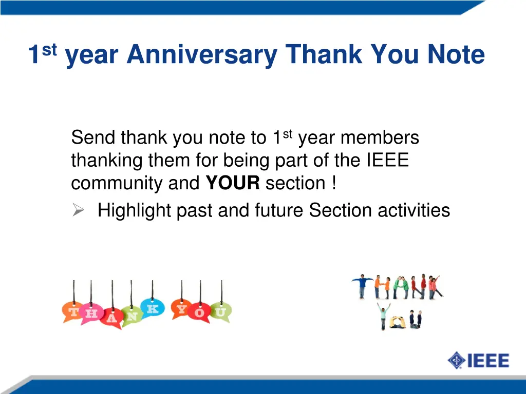 1 st year anniversary thank you note