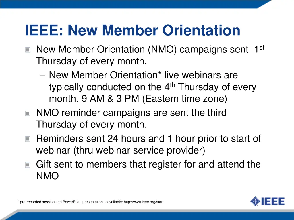 ieee new member orientation new member