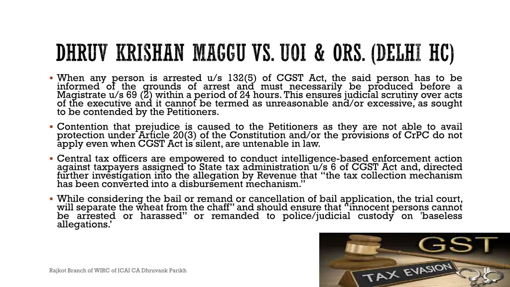 dhruv krishan maggu vs uoi ors delhi hc