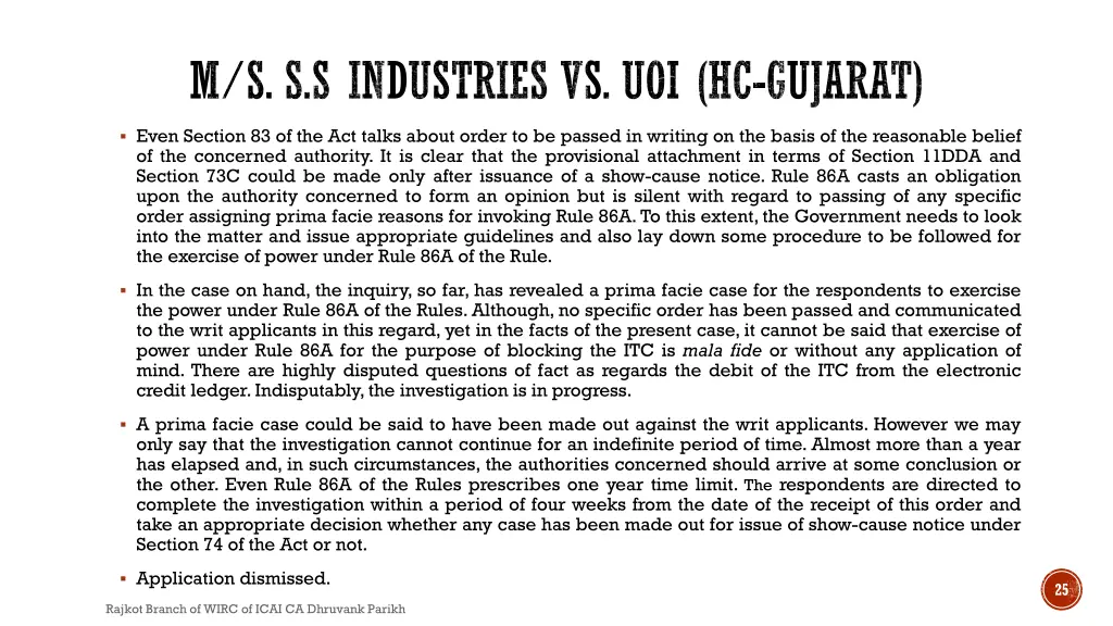 m s s s industries vs uoi hc gujarat 1