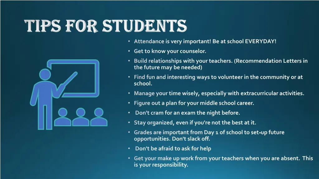 tips for students tips for students