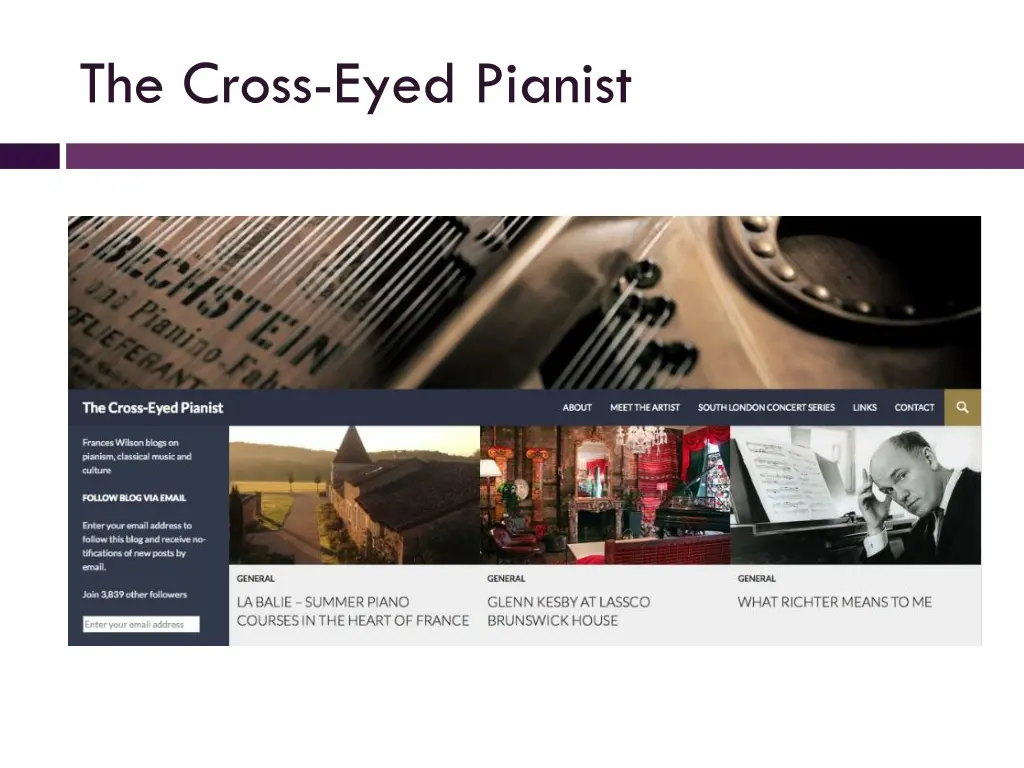 the cross eyed pianist