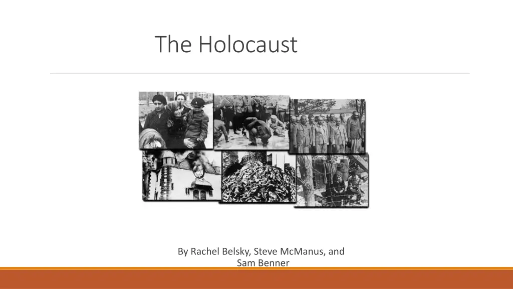 the holocaust