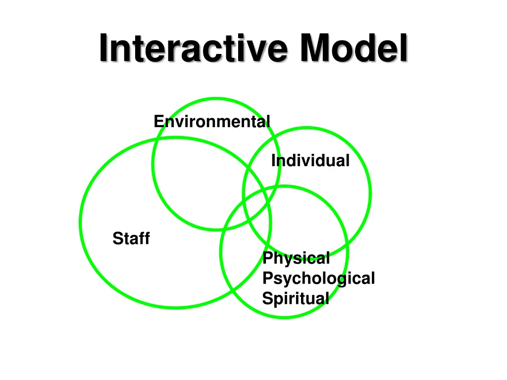 interactive model