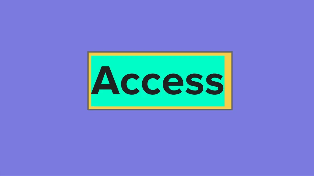 access