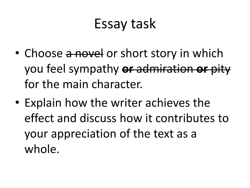 essay task 1