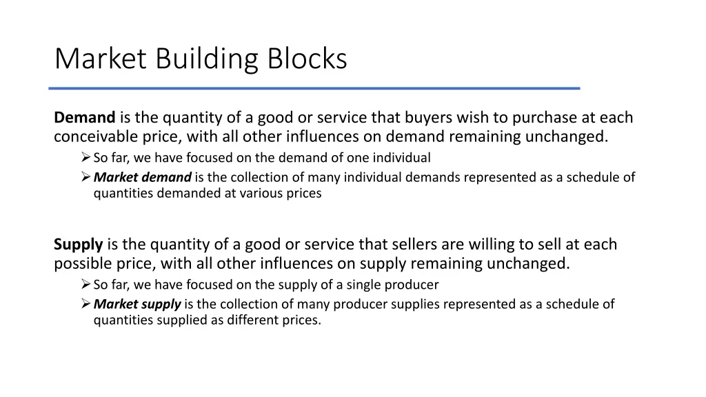 market building blocks