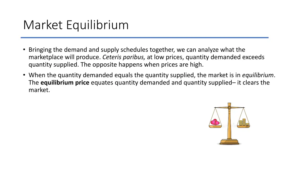 market equilibrium 2