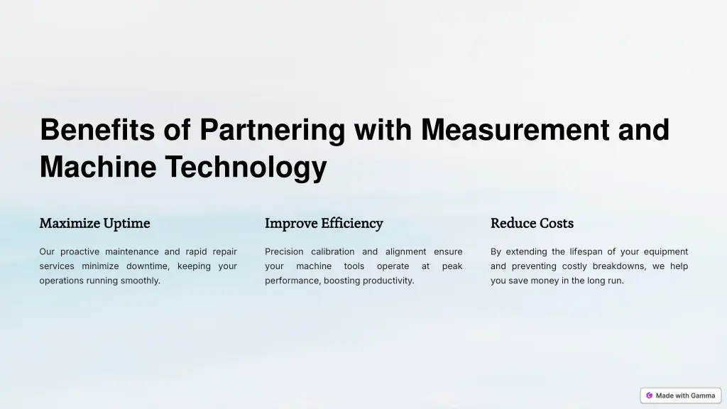 benefits of partnering with measurement